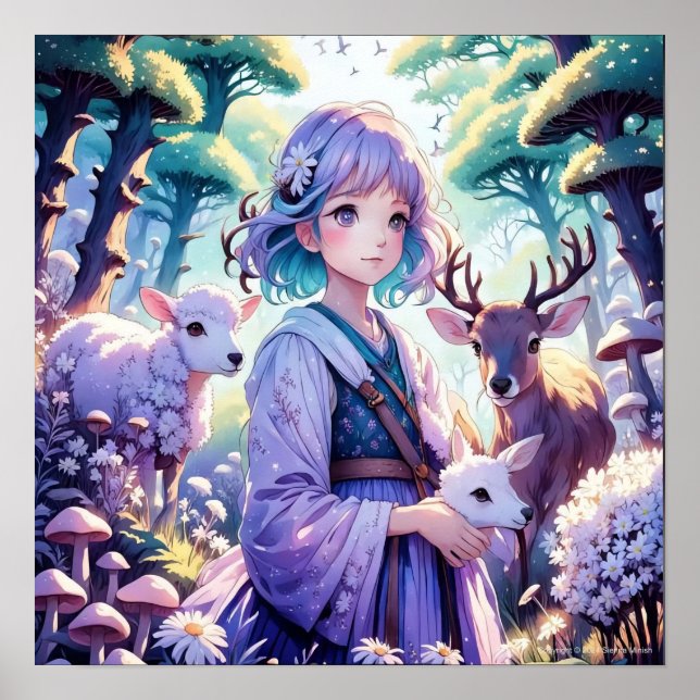 Póster Poster de Amigos Animales (Frente)