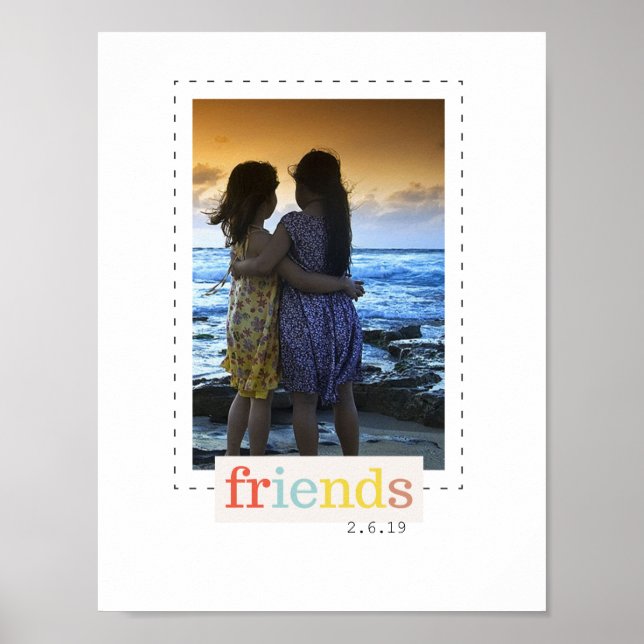 Póster Poster de amistad (Frente)