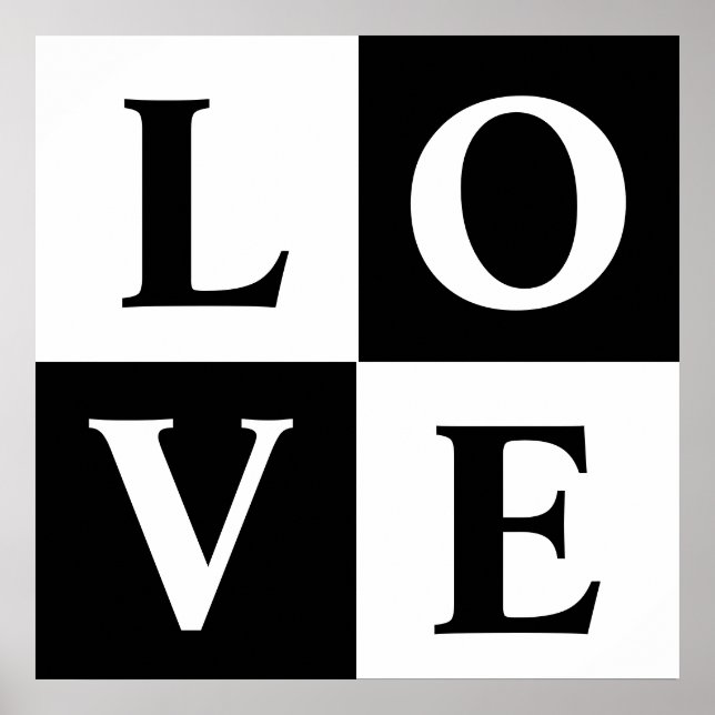 PÓSTER POSTER DE AMOR (Frente)