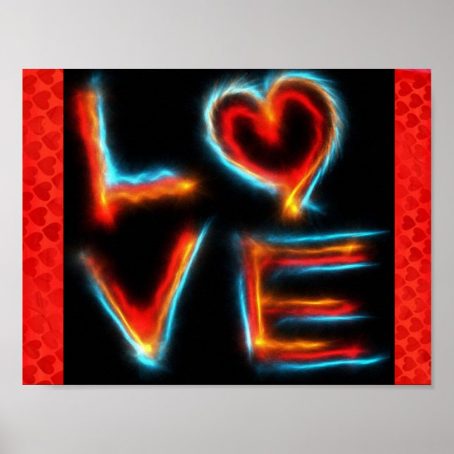 Póster Poster de amor (Frente)