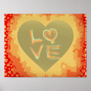 Póster Poster de amor