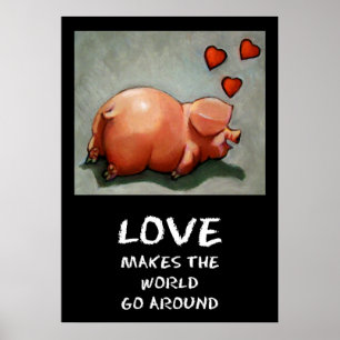 Póster Poster DE AMOR DE PIGGY