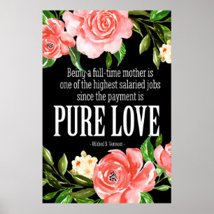 Póster Poster de amor puro