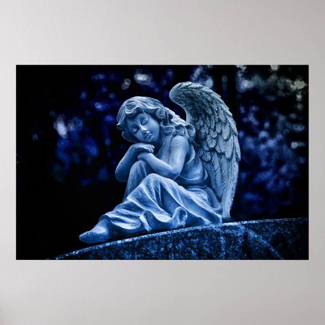 Póster poster de ángeles de noche (Frente)