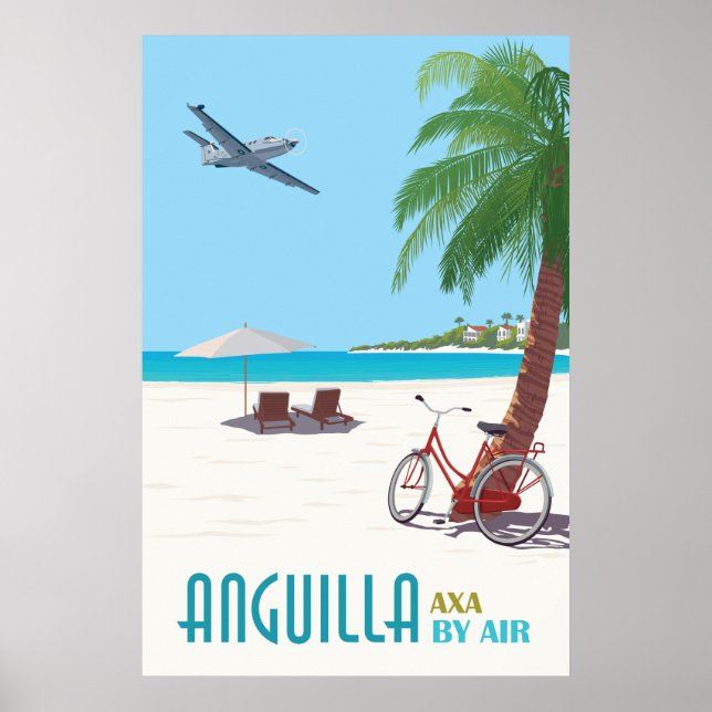Póster Poster de Anguilla (Frente)