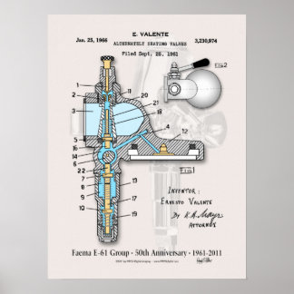 Póster Poster de aniversario E-61 18"x24"