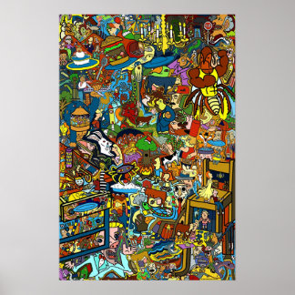 Póster Poster de Año Nuevo