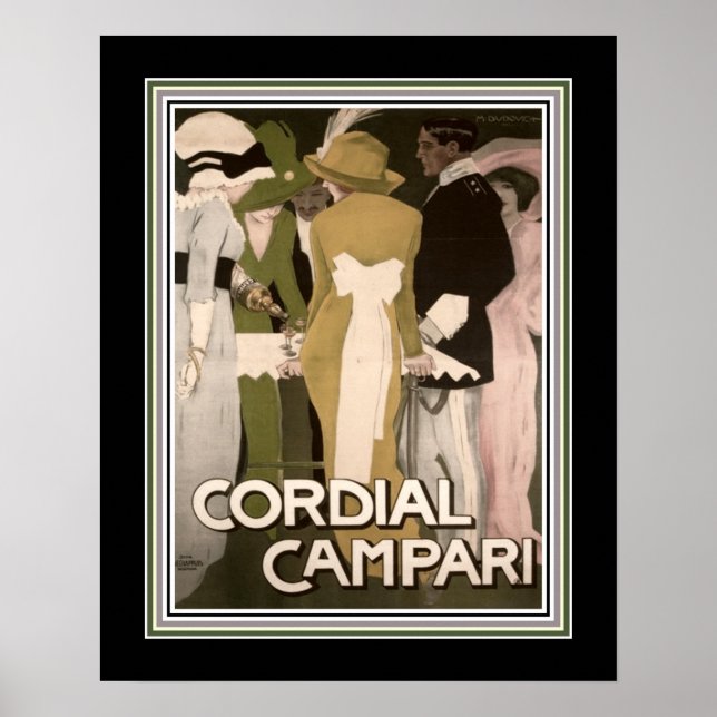 Póster Poster de anuncios de comparación cordial (Frente)