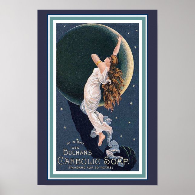 Póster Poster de anuncios de jabón carbónico de Buchan 13 (Frente)