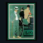 Póster POSTER de anuncios de PKZ Marque Deco 16 x 20<br><div class="desc">Gran anuncio de tema de deco vintage para ropa masculina PKZ Marque.</div>
