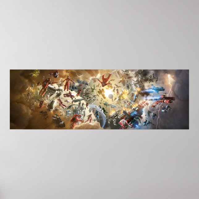 Póster Poster de Apoteosis de Ingenieros Espaciales (Frente)