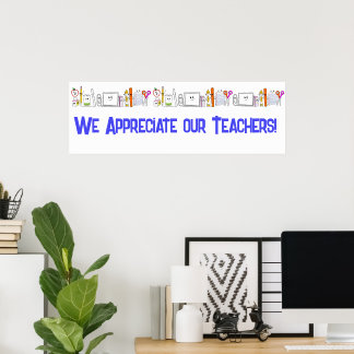 Póster Poster de Apreciación del Profesor