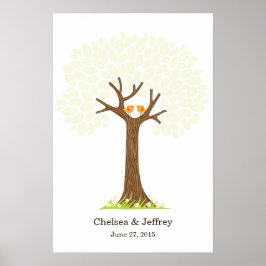 Póster Poster de árbol de firmas (dulce)