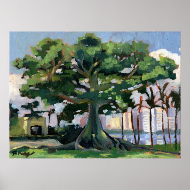 Póster Poster de árbol de Kapok (Frente)