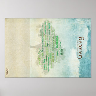 Póster Poster de árbol de recuperación