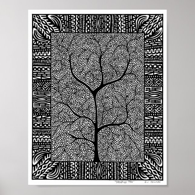 Póster Poster de árbol de sueño (Frente)