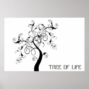 Póster Poster De Árbol De Vida