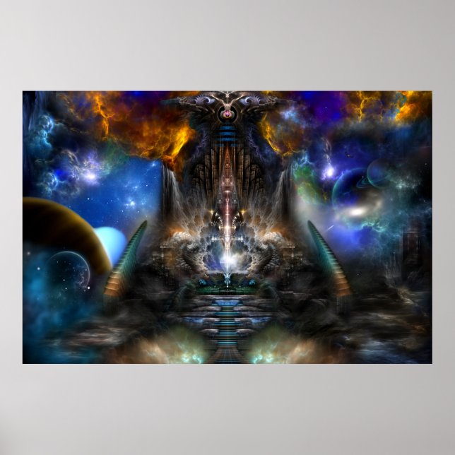 Póster Poster de archivado del portal de archivos (Frente)