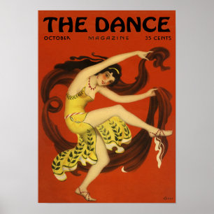 Póster poster de archivo de bailarinas de 1929