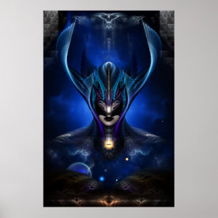 Póster Poster de Archivos Azules de la Sombra de Taidusha