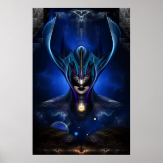 Póster Poster de Archivos Azules de la Sombra de Taidusha
