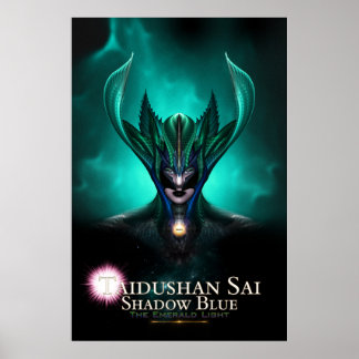 Póster Poster de archivos Taidushan Sai Shadow Blue TEL