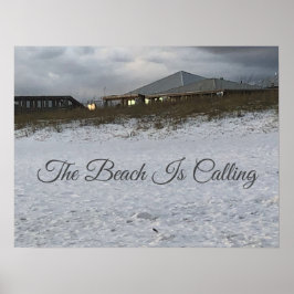 Póster Poster de arena de playa