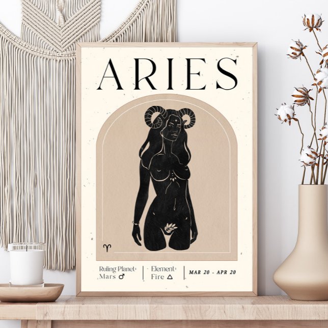 Póster Poster de Aries Zodiac (Subido por el creador)