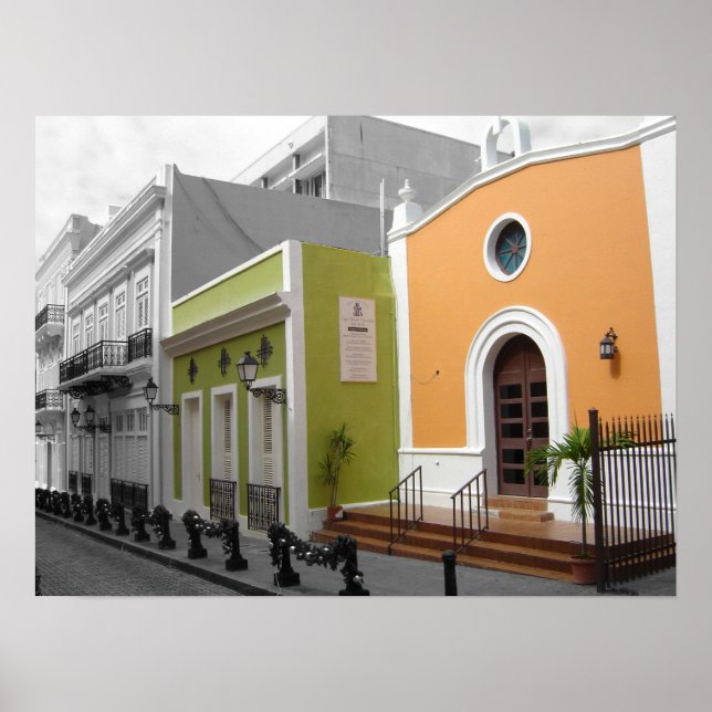 Póster Poster de Arquitectura de España (Frente)