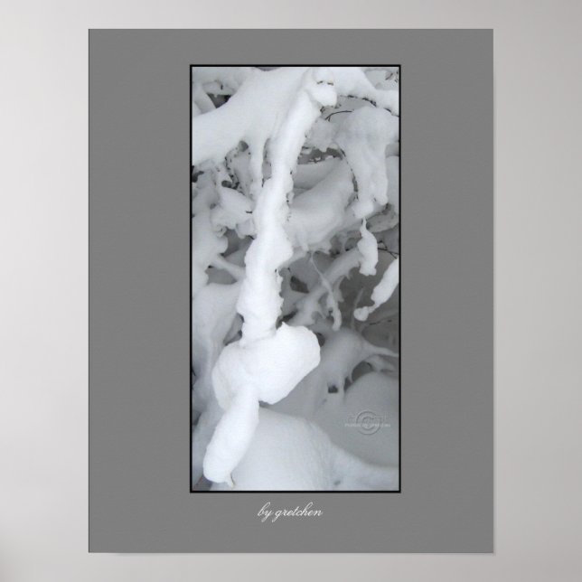 Póster Poster de arquitectura invernal de gretchen (Frente)