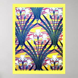 Póster Poster de Art Deco Heirloom