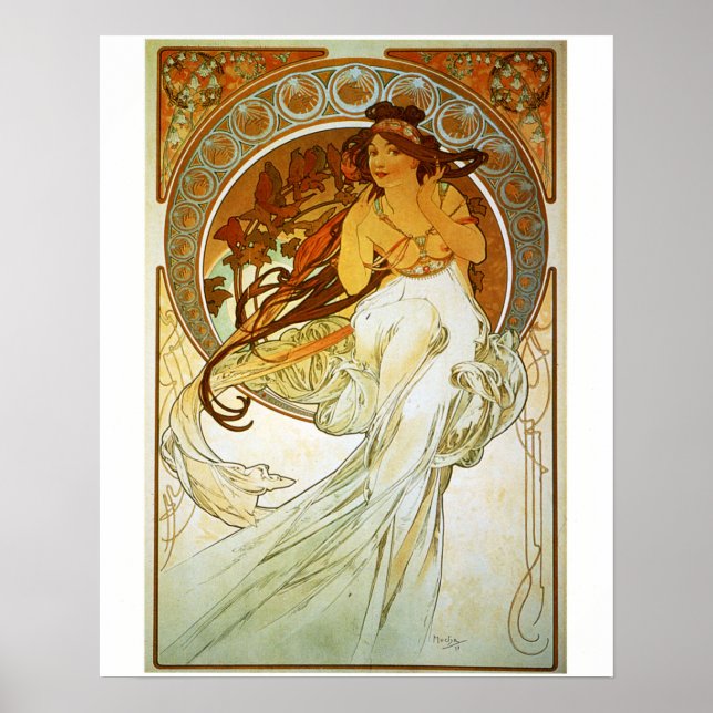 Póster Poster de Art Nouveau 1898 (Frente)