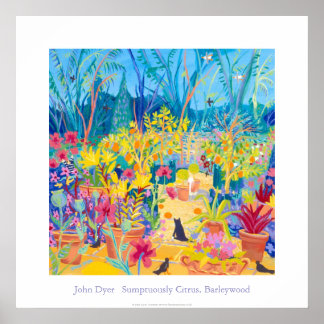 Póster Poster de Arte: Alan Titchmarsh Barleywood Garden.