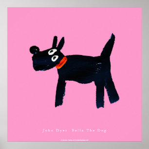 Póster Poster de Arte: Bella The Scotty Dog