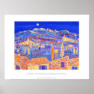 Póster Poster de Arte: Estrellas de Twinkling, Provenza