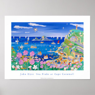 Póster Poster de arte: John Dyer Sea se hunde en Cape Cor