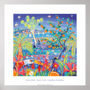 Póster Poster de Arte: Juicy Love, Giardini Hanbury Itali