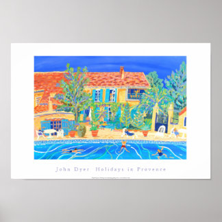 Póster Poster de Arte: Vacaciones en Provenza, Rasteau