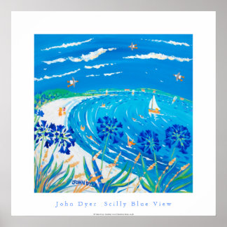 Póster Poster de Arte: Vista Cilly Blue, Tresco