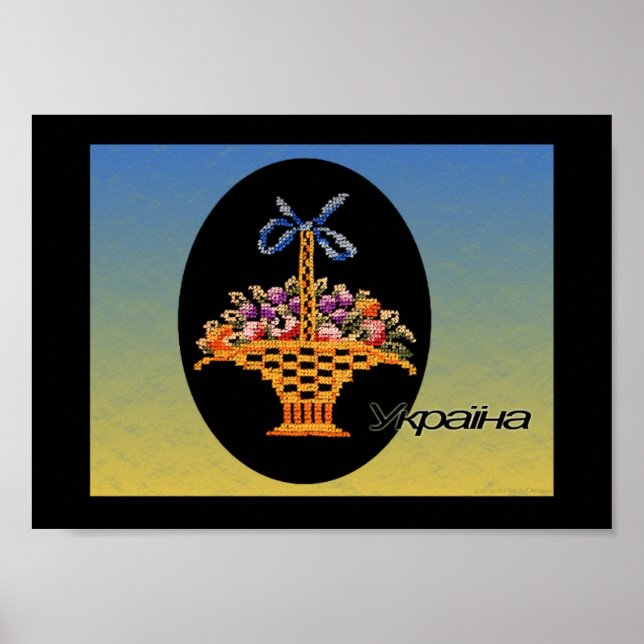 Póster Poster de Artes Folclóricas de Ucrania (Frente)