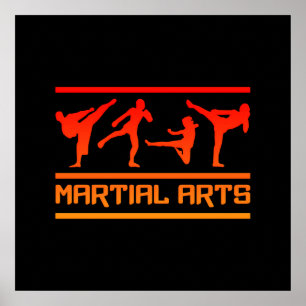 Póster Poster de Artes Marciales - ¡personalizar!