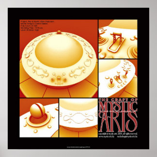 Póster Poster de artes místicas 001