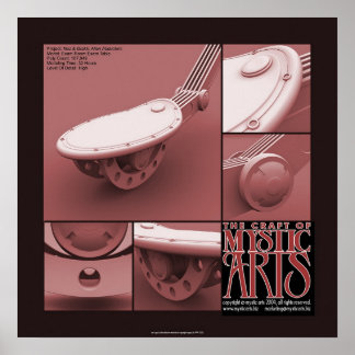 Póster Poster de artes místicas 002