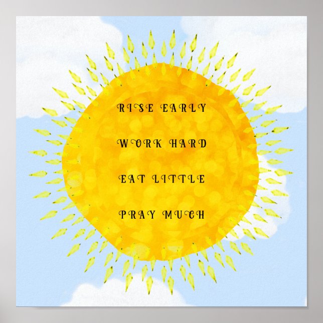 Póster Poster de asesoramiento de regalo de graduación (Frente)