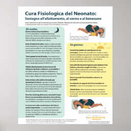 Póster Poster de Atención Fisiológica de la Infancia (ita