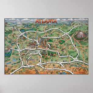 Póster Poster de Atlanta
