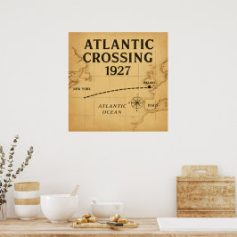 Póster Poster de Atlantic Crossing 1927