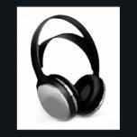 Póster Poster de audífonos de Black White Pop Art<br><div class="desc">Hip Hop,  R&B,  Rock,  Heavy Metalizado,  Techno,  Punk,  Rap,  Classic,  African American,  Jazz... ...  Nos encanta la música,  nos encantan los cds de escucha,  la radio. Disfrutando de ver clips de video,  mezclas,  remixes,  portadas.</div>