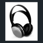 Póster Poster de audífonos de Black White Pop Art<br><div class="desc">Hip Hop,  R&B,  Rock,  Heavy Metalizado,  Techno,  Punk,  Rap,  Classic,  African American,  Jazz... ...  Nos encanta la música,  nos encantan los cds de escucha,  la radio. Disfrutando de ver clips de video,  mezclas,  remixes,  portadas.</div>