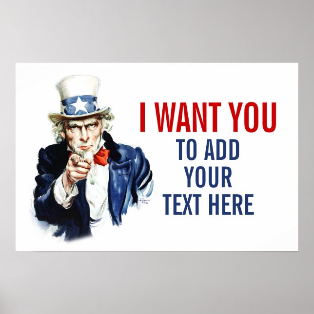 Póster Poster de aula: agregue su texto aquí (Frente)